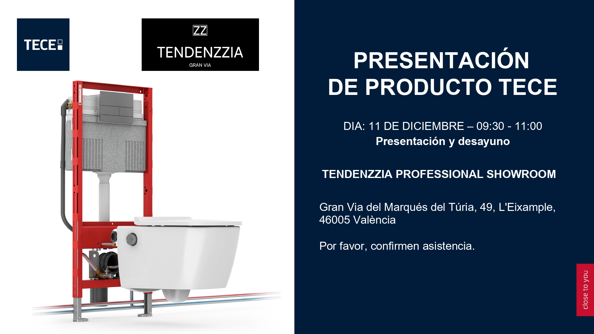 desayuno con tendenzzia tece cartel